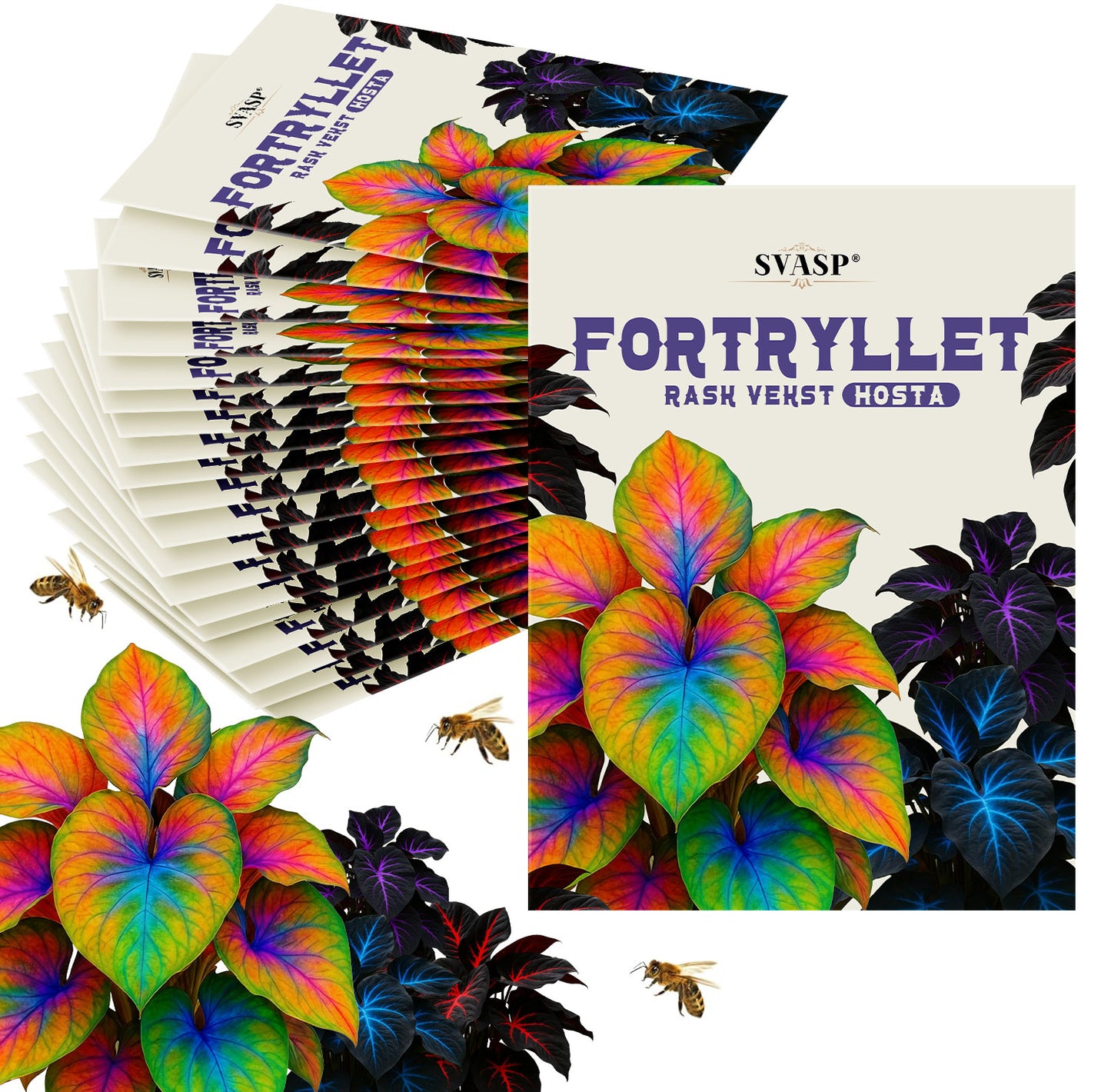 SVASP® Fortryllende Raskvoksende Hosta🌱